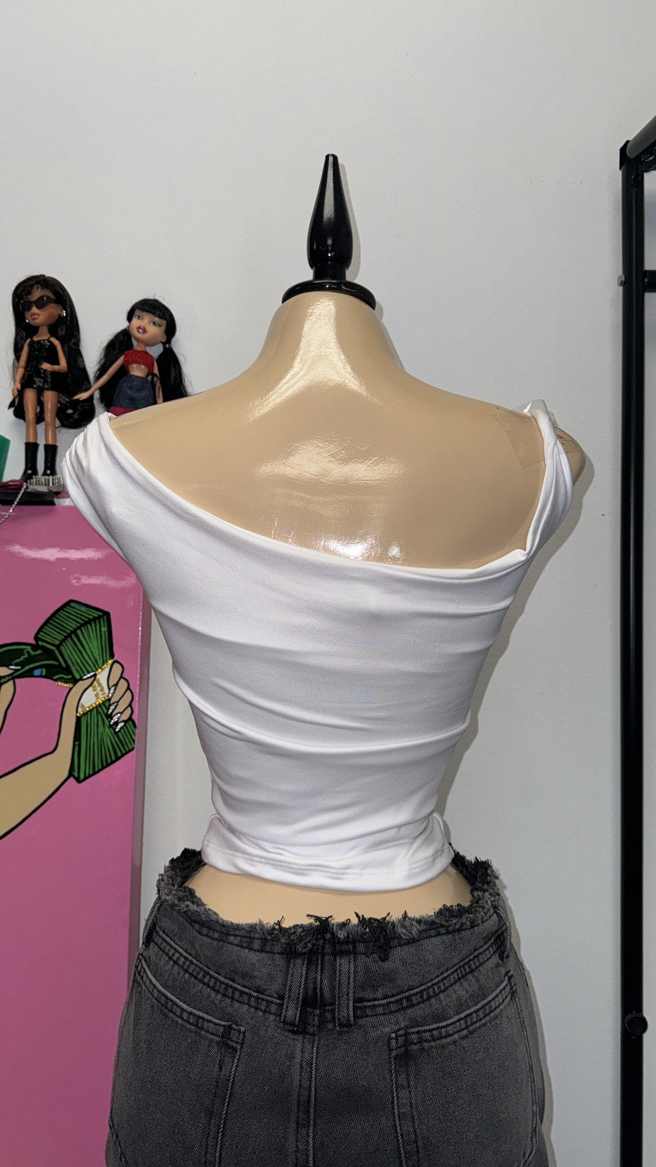 KYLIE TWIST TOP-WHITE