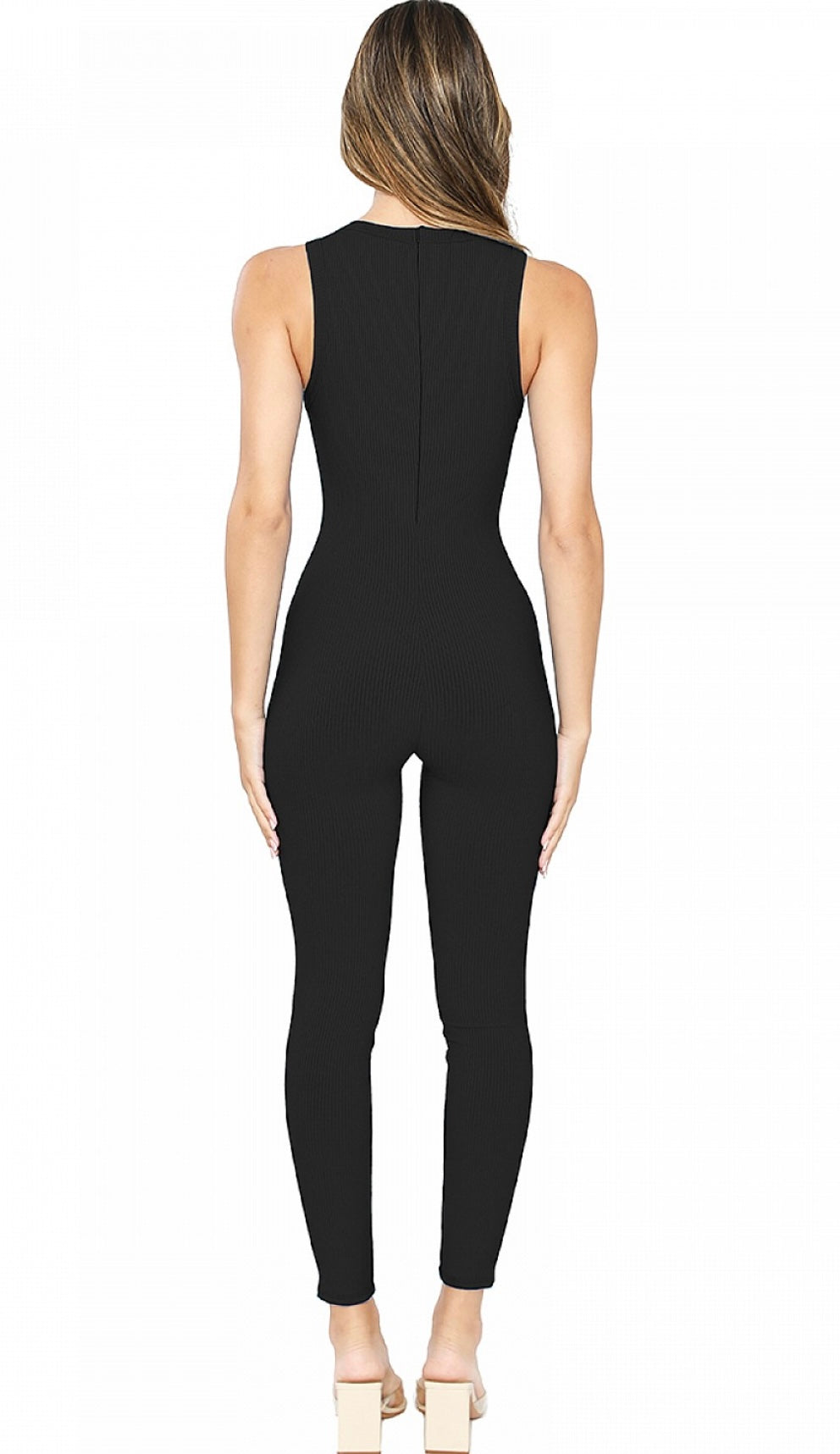 SNATCHED BLACK JUMPSUIT