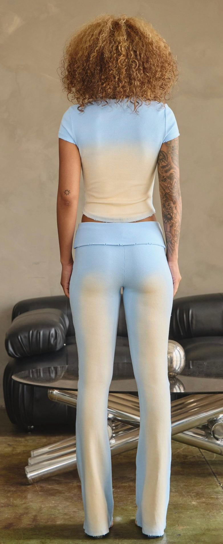 AURA CREAM SET-BLUE