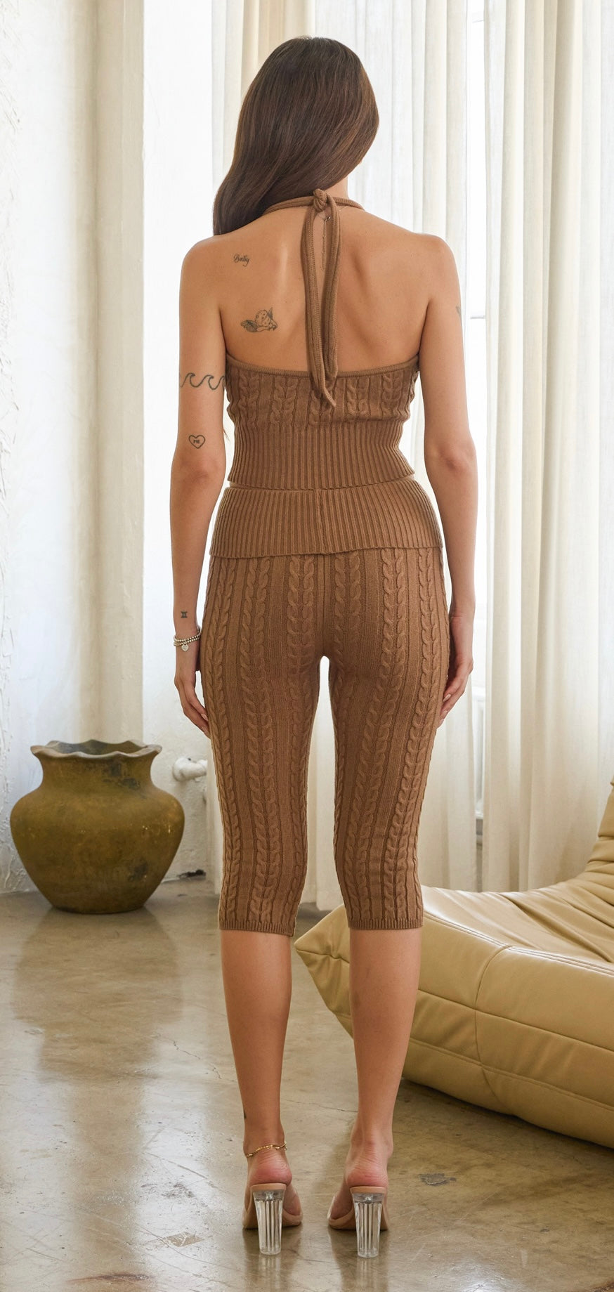 TEDDY BAE SET-MOCHA