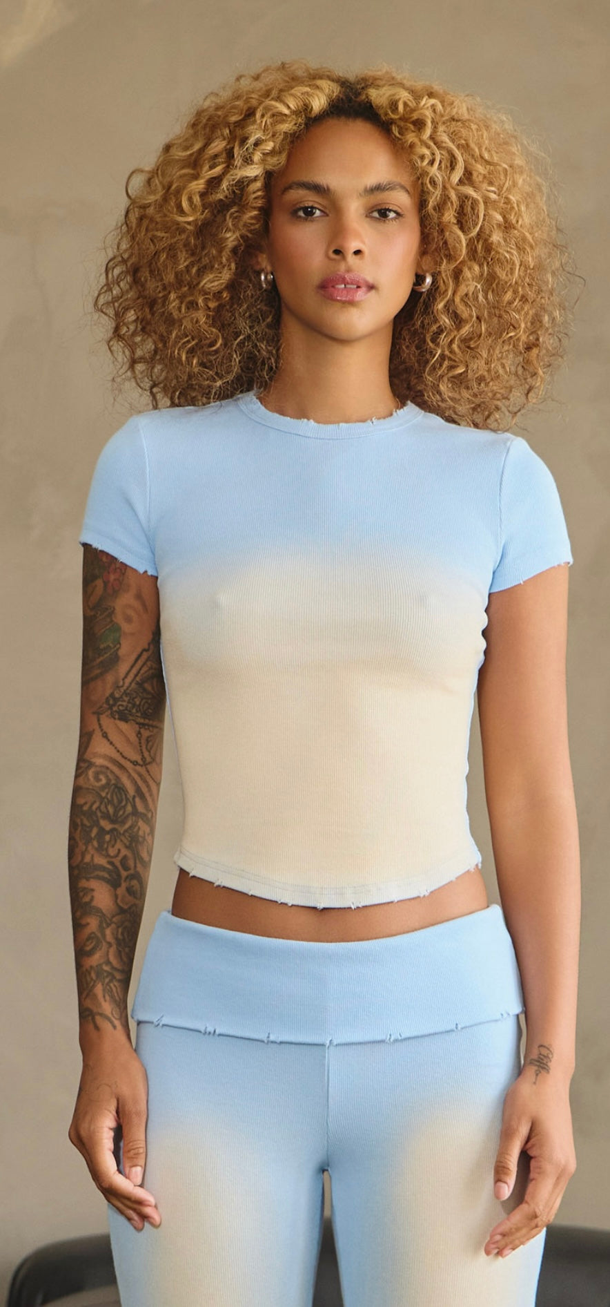 AURA CREAM SET-BLUE