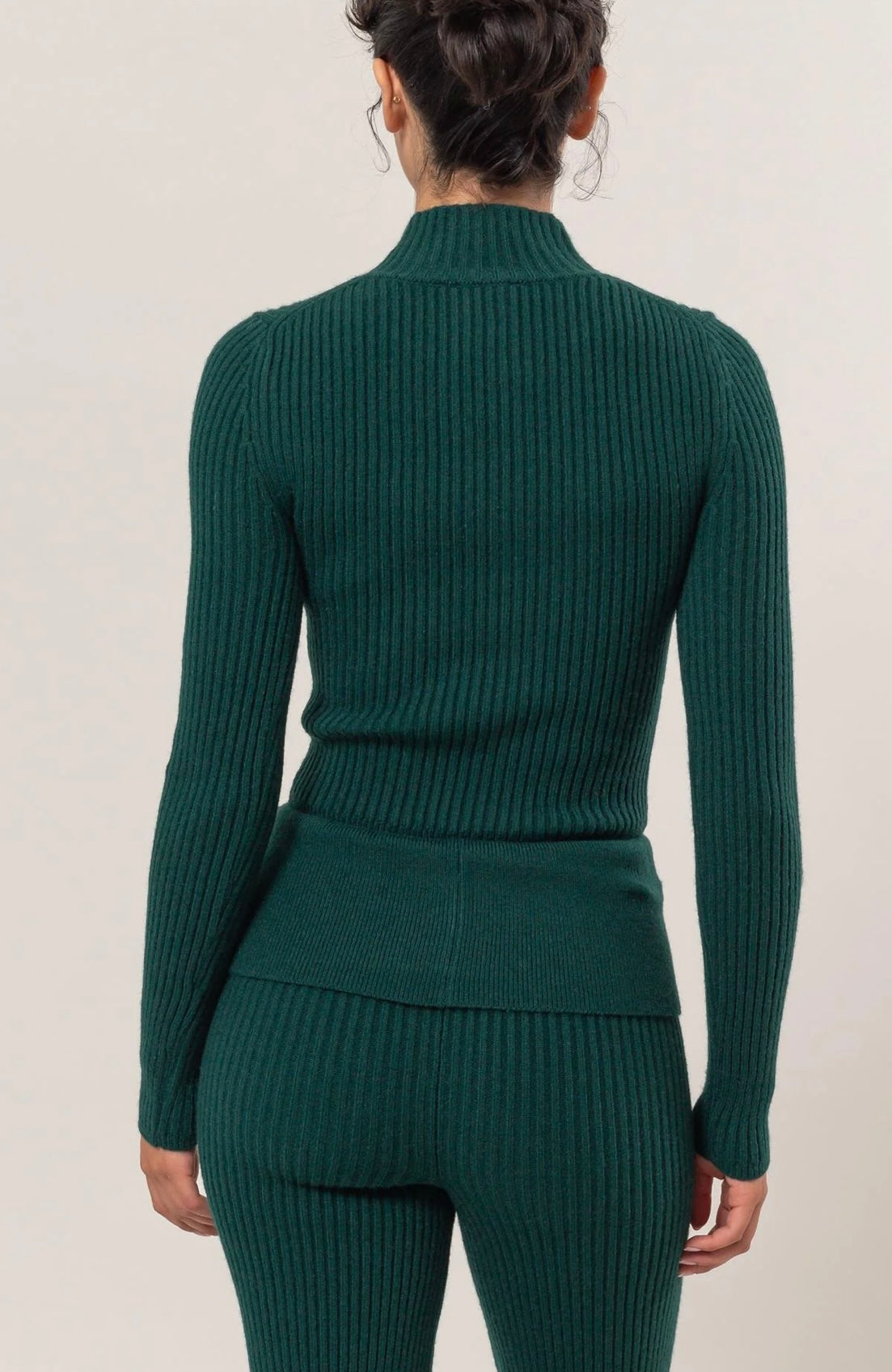 EVERGREEN COZY SET-HUNTER GREEN