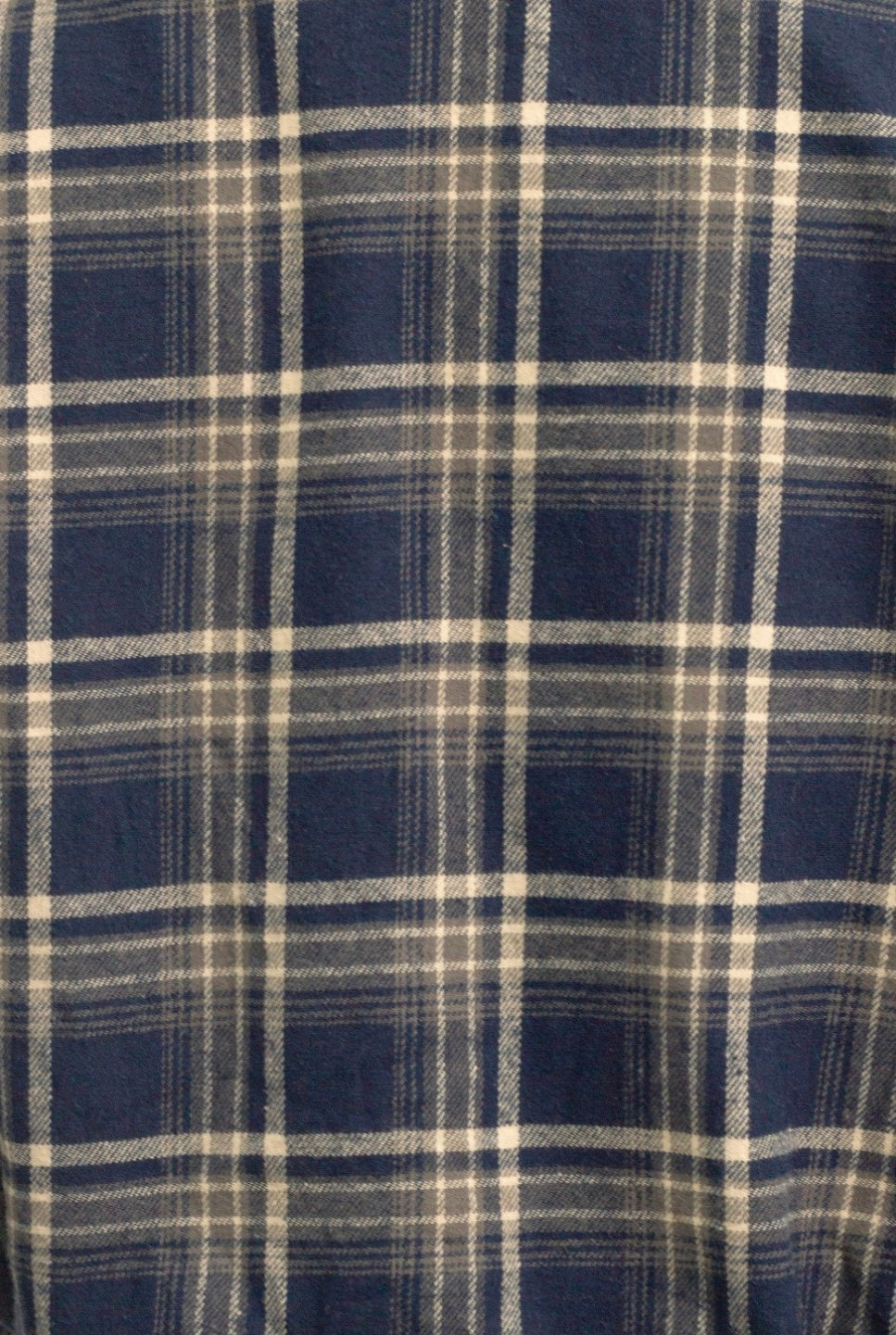 KIANA FLANNEL HOODIE-NAVY