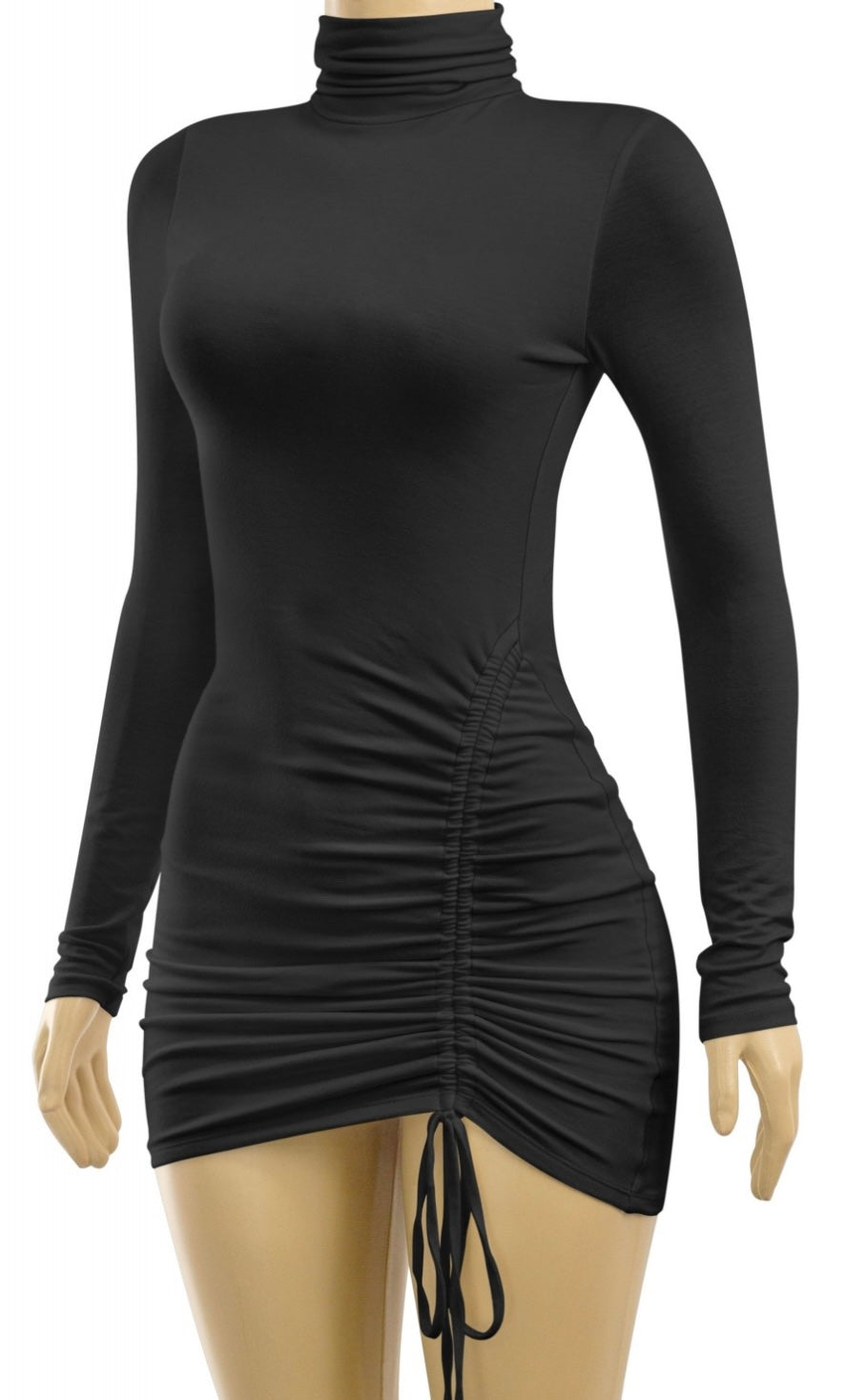 SITUATIONSHIP MINI DRESS-CLASSIC BLACK