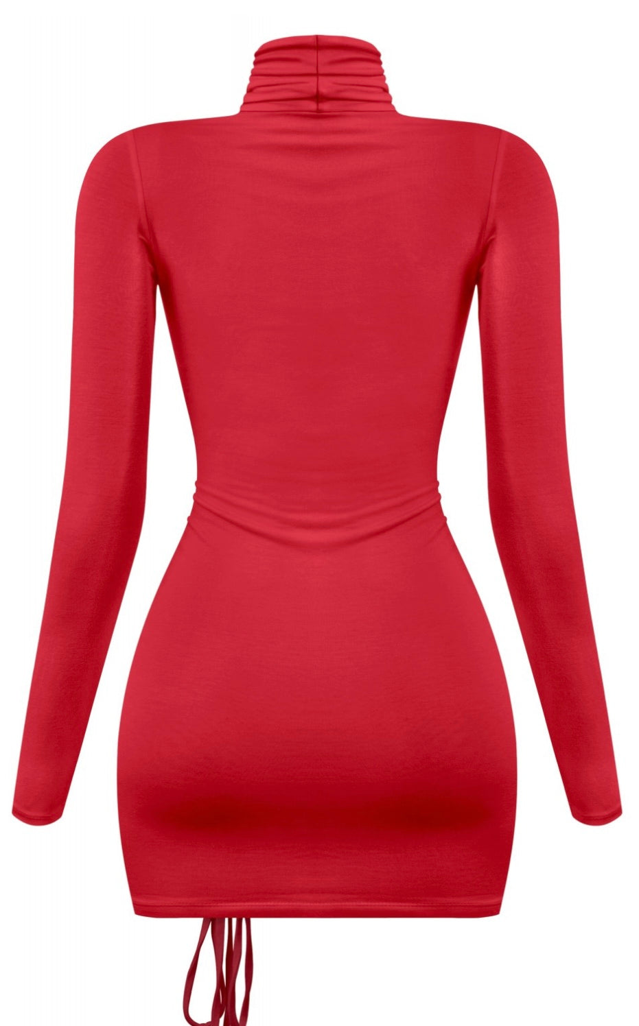 SITUATIONSHIP MINI DRESS-RED