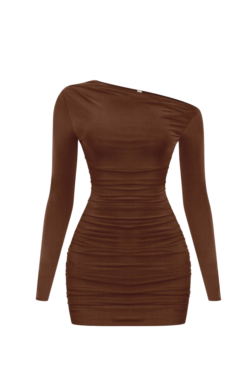 LOLITA MINI DRESS-BROWN