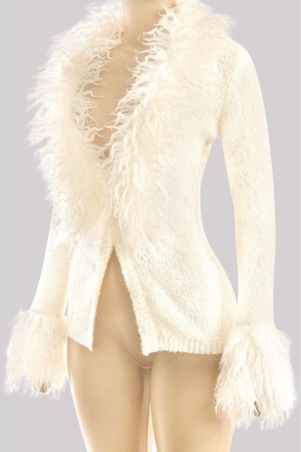 SNOW ANGEL CARDIGAN-IVORY