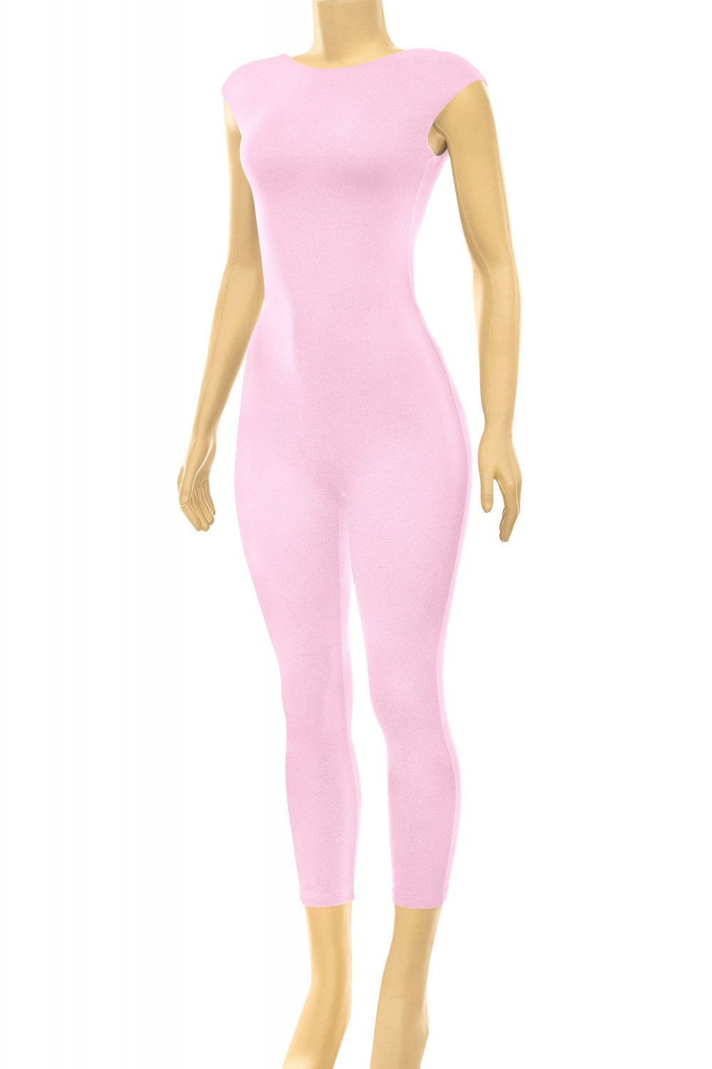 DTY CAPRI JUMPSUIT-BABY PINK