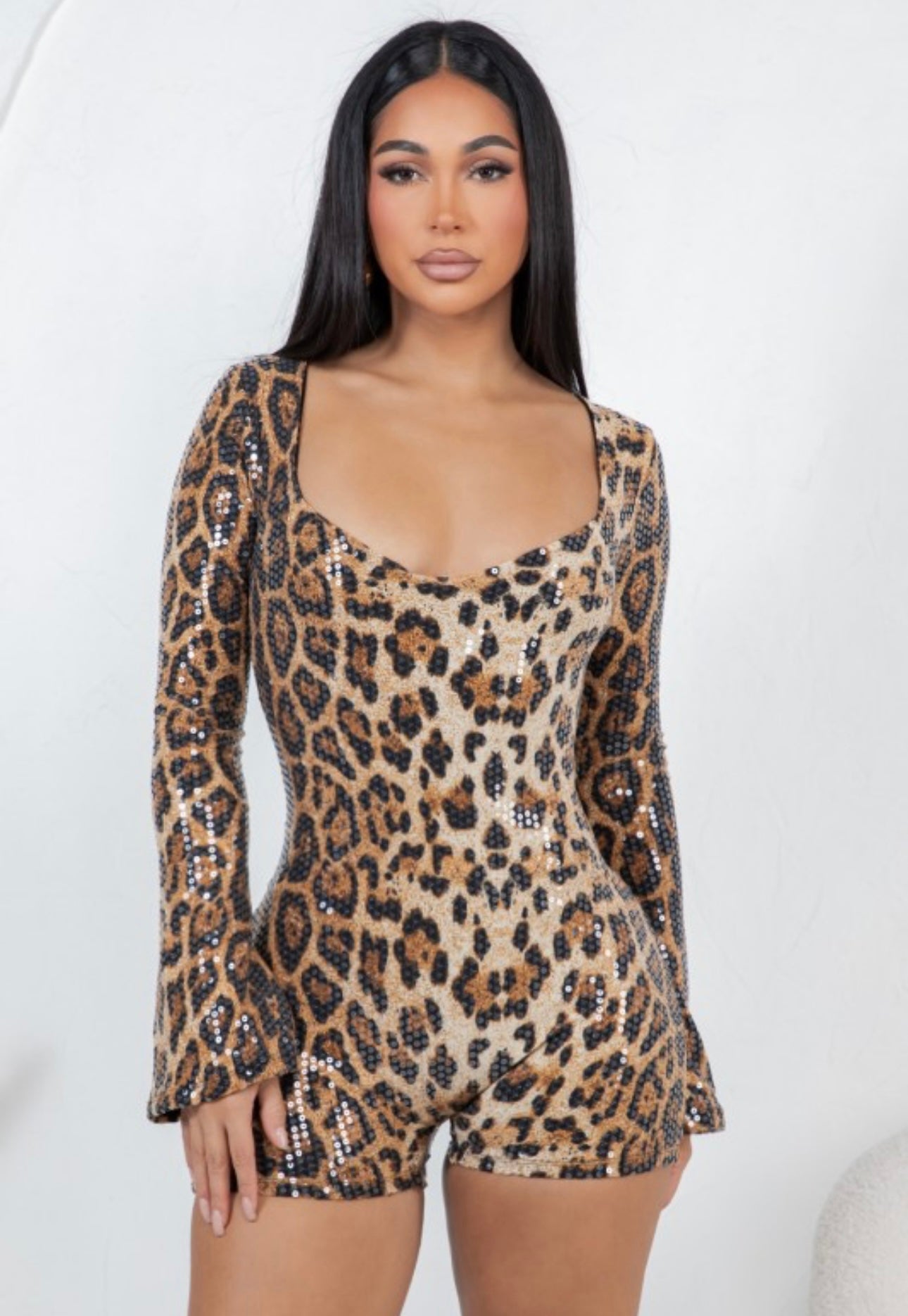 FELINE ATTRACTION ROMPER