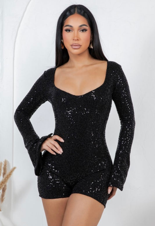 BLACK DIAMOND ROMPER