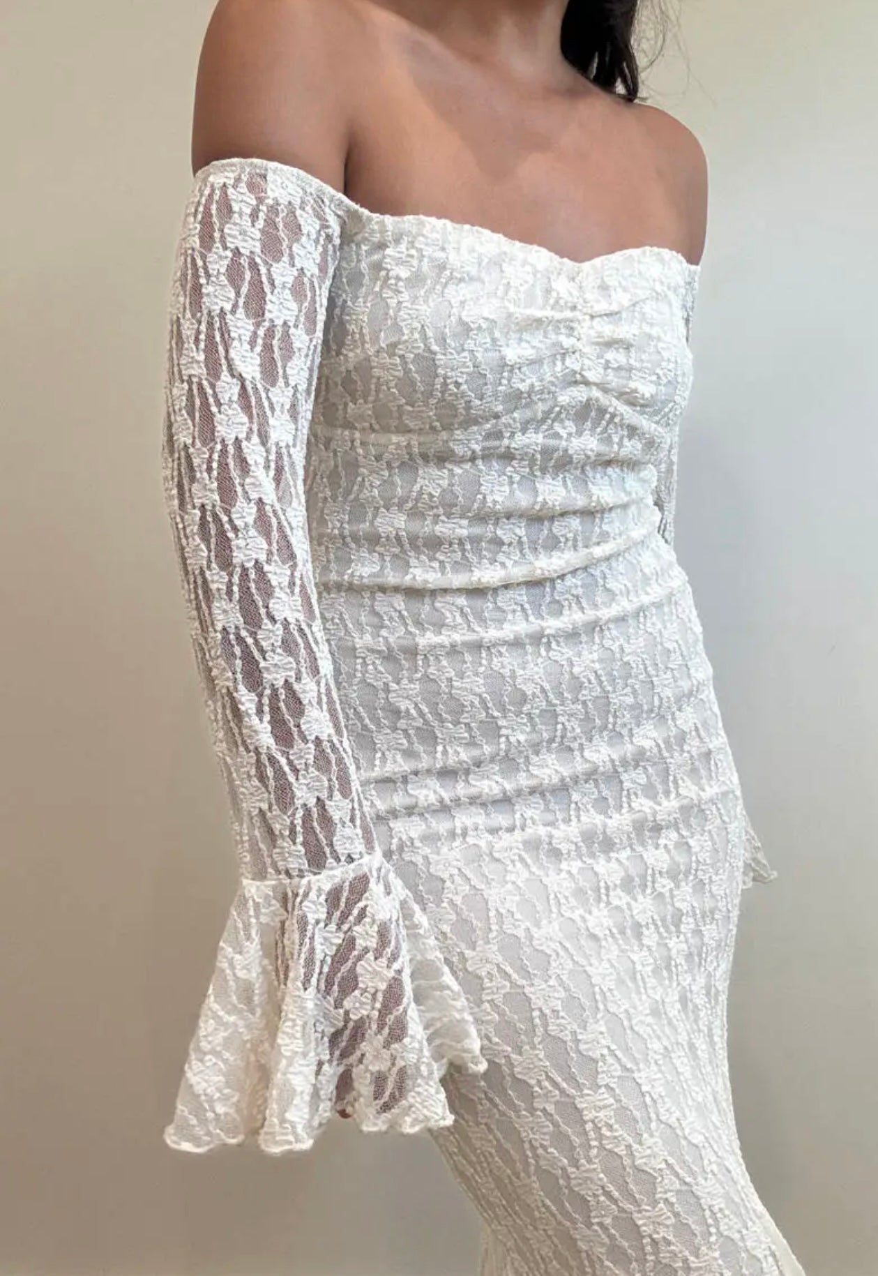 SERENITY MAXI DRESS-CREAM