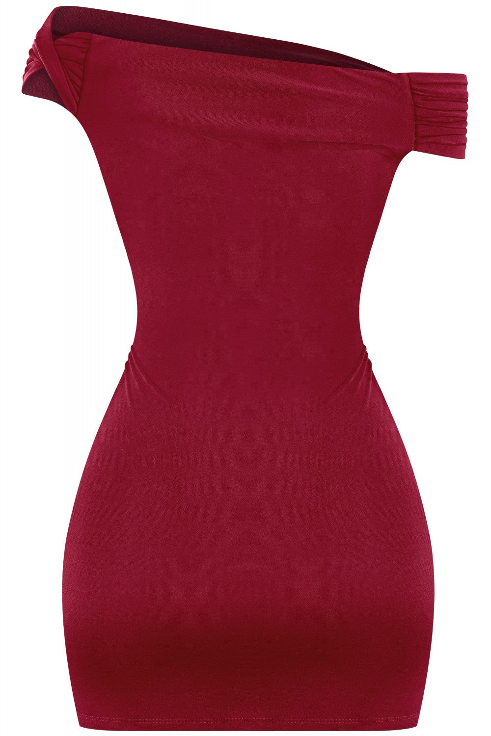 KOKO MINI DRESS-BURGUNDY