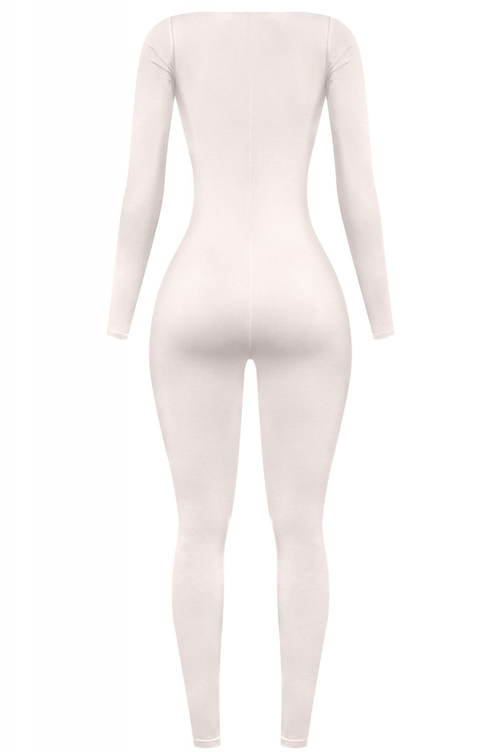 BEIGE PRIVILEGE DTY JUMPSUIT
