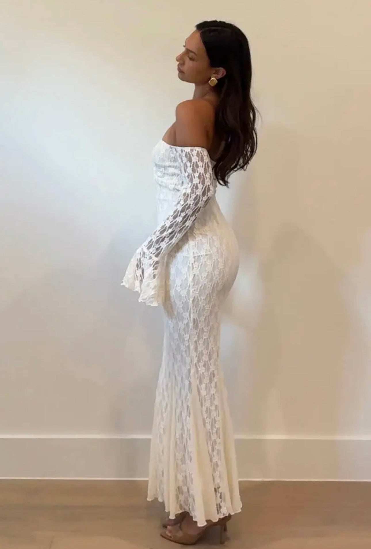 SERENITY MAXI DRESS-CREAM