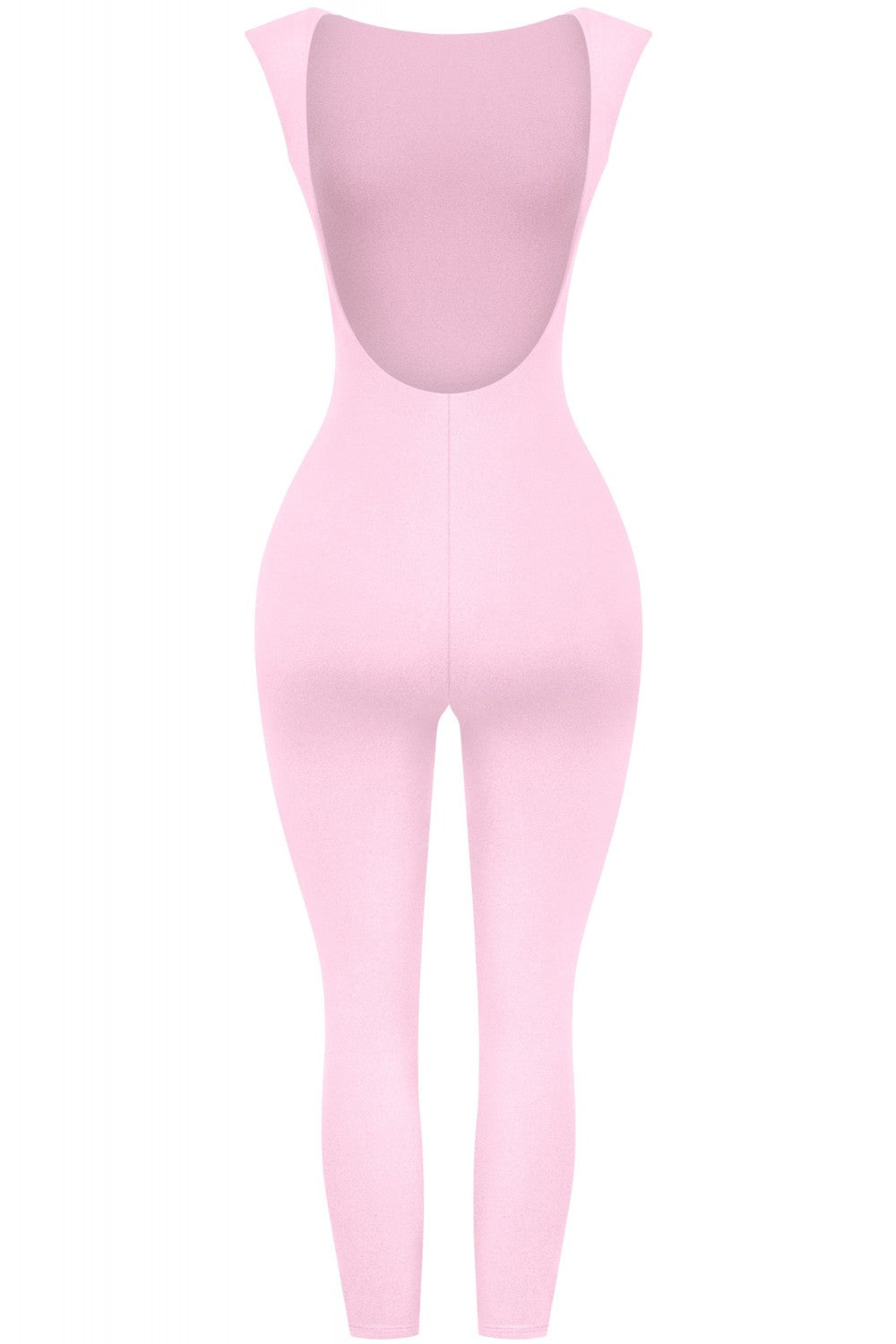 DTY CAPRI JUMPSUIT-BABY PINK