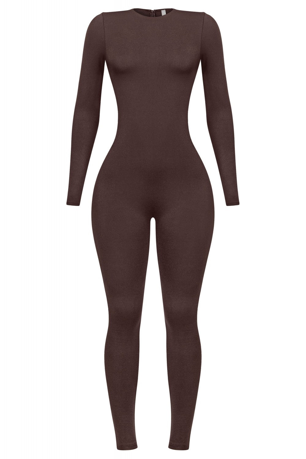 DTY LUXE JUMPSUIT-DEEP COCOA