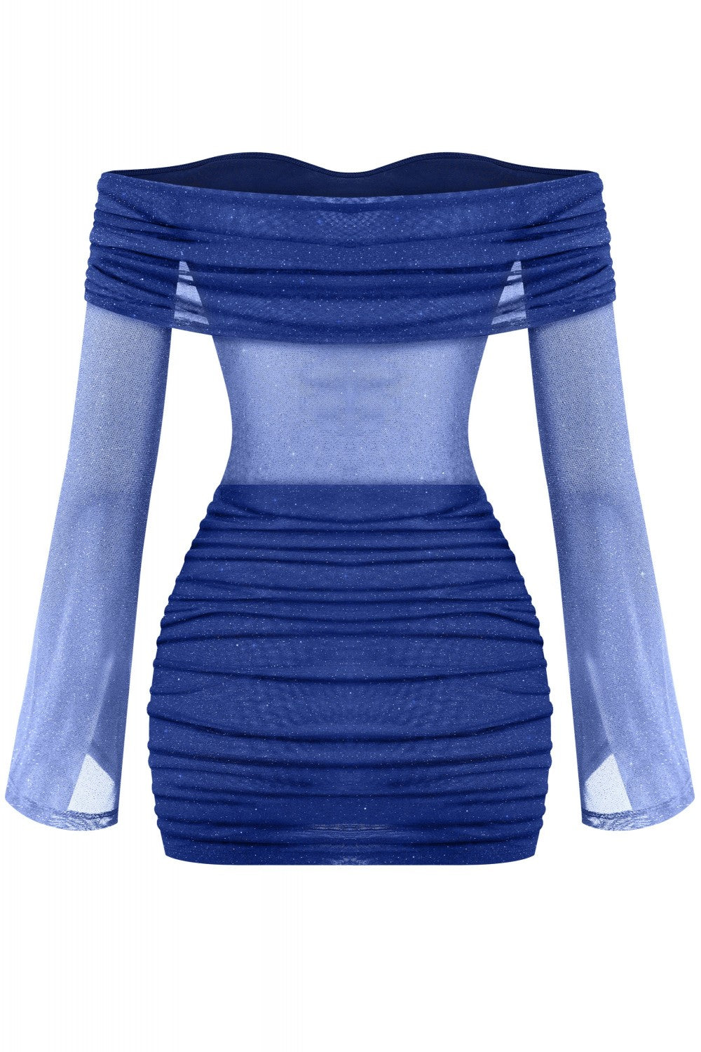 BODY LANGUAGE MINI DRESS-NAVY