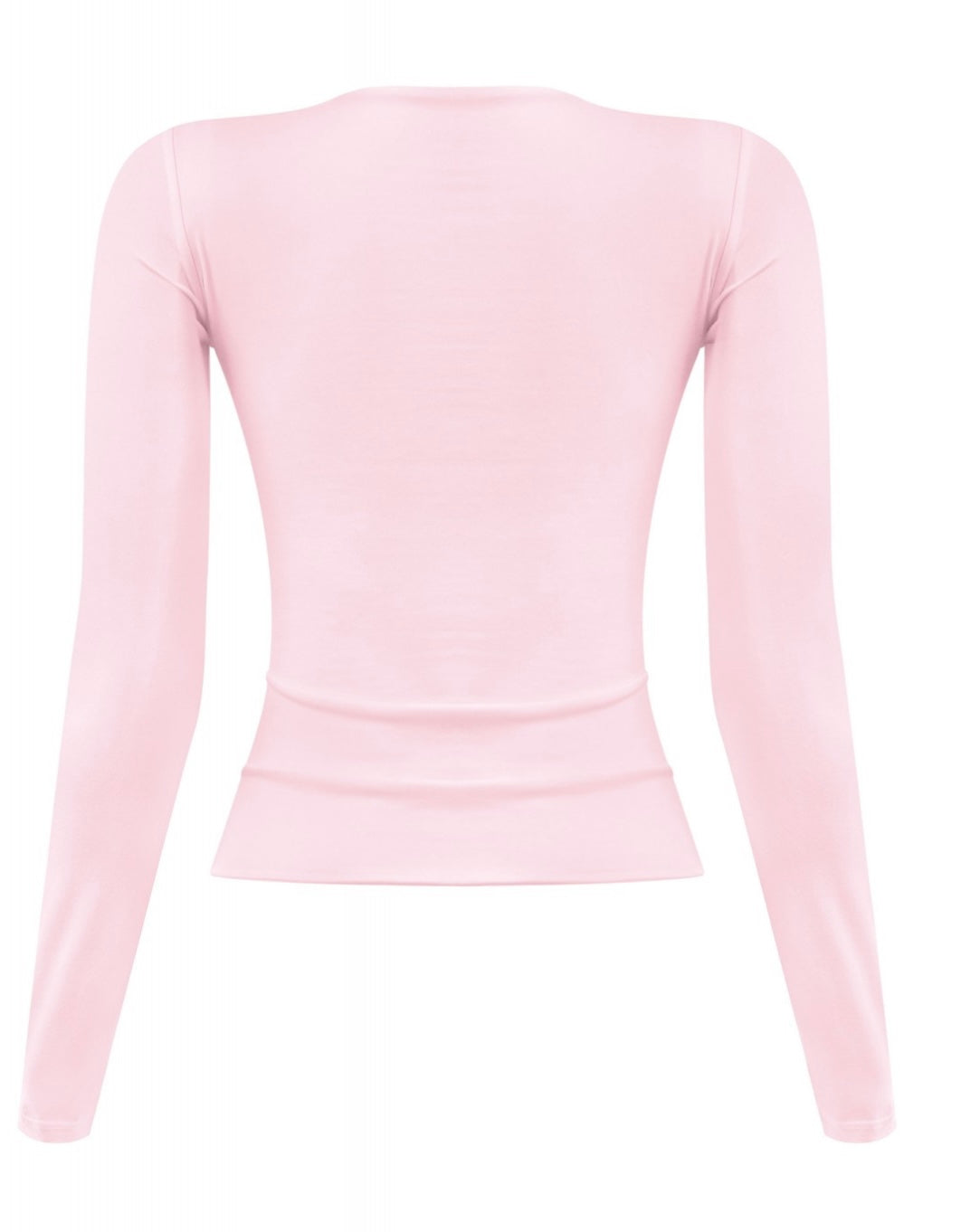 BUBBLEGUM BASIC LONG SLEEVE-BABY PINK