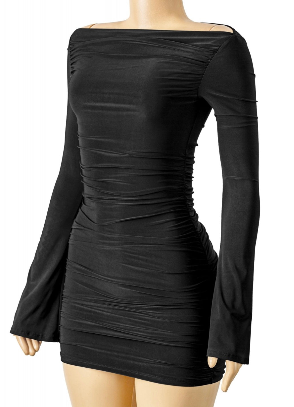 HOLLY MINI DRESS-CLASSIC BLACK