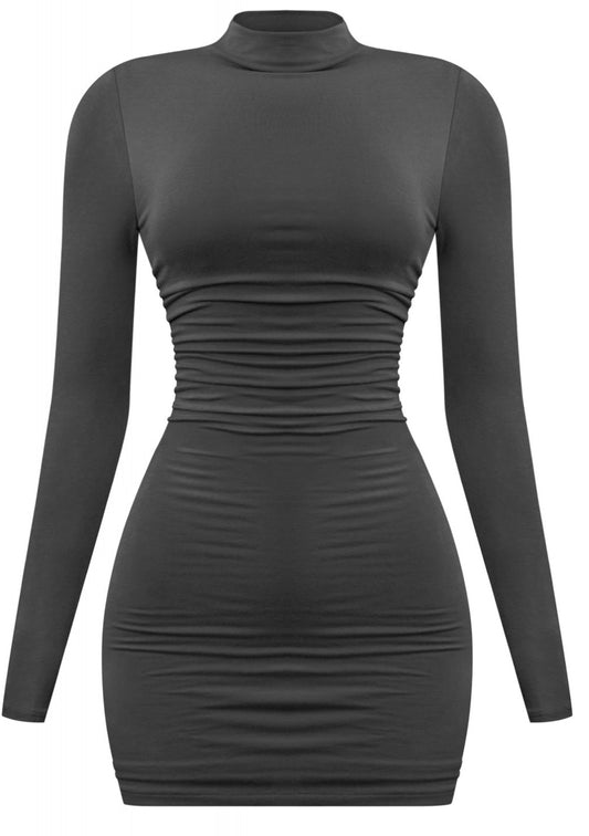 2 GOOD 4 U MINI DRESS-CLASSIC BLACK