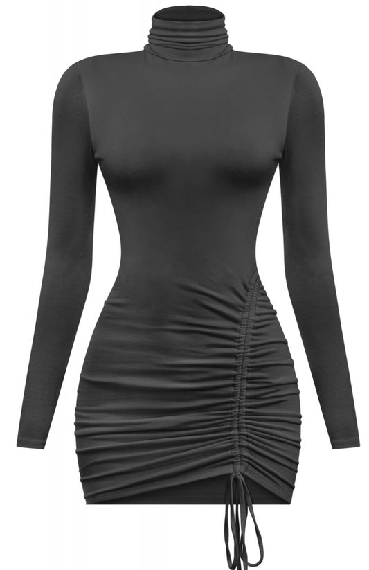 SITUATIONSHIP MINI DRESS-CLASSIC BLACK