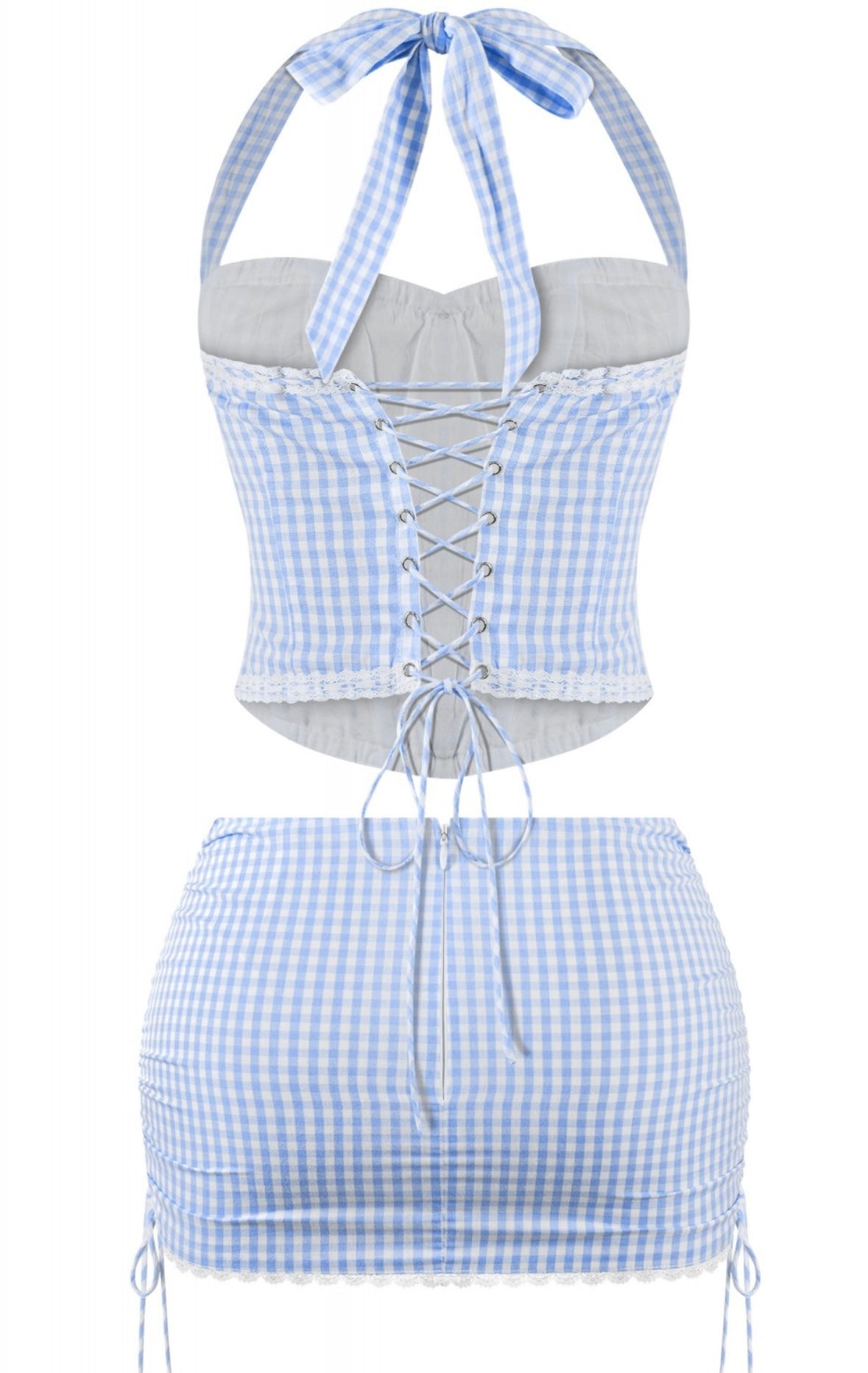 BUNNY SET-LIGHT BLUE/WHITE