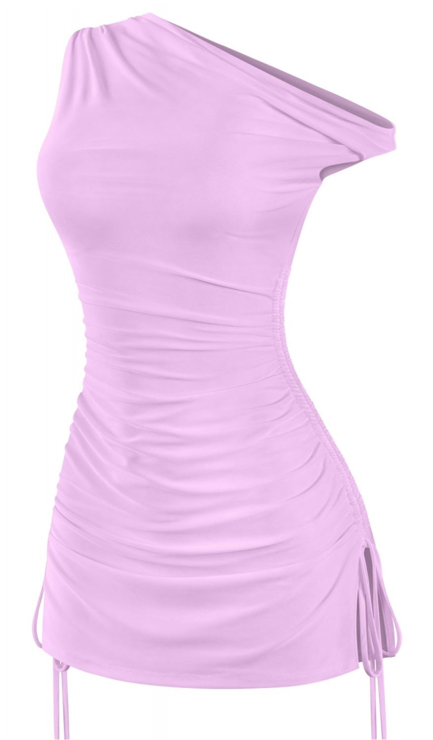 EMMA MINI DRESS-LILAC