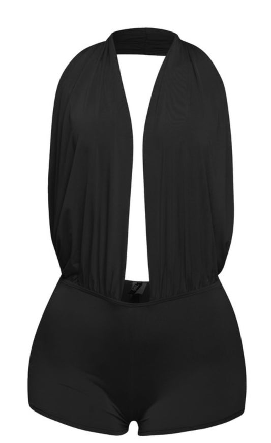 PAMMY ROMPER-CLASSIC BLACK