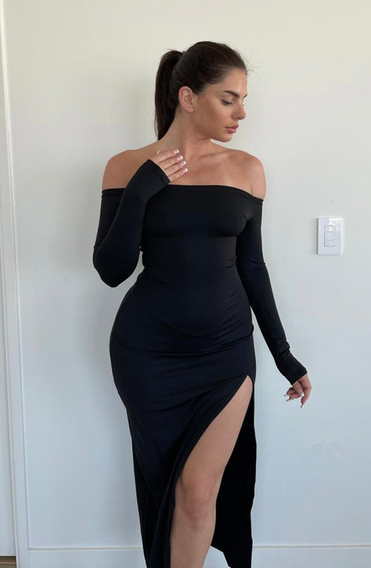 Crystal Dress-Black