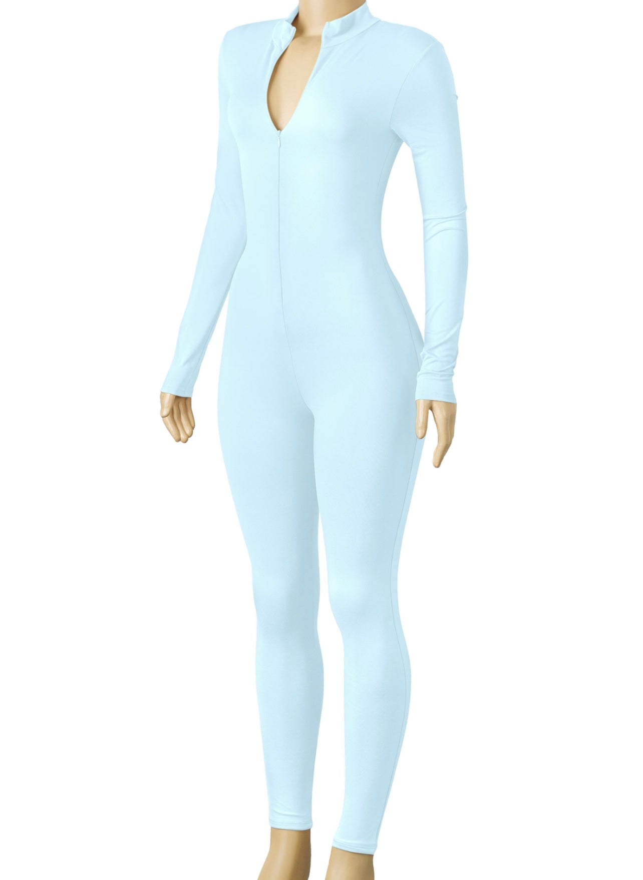 YETI DOLL CATSUIT-ICE BLUE