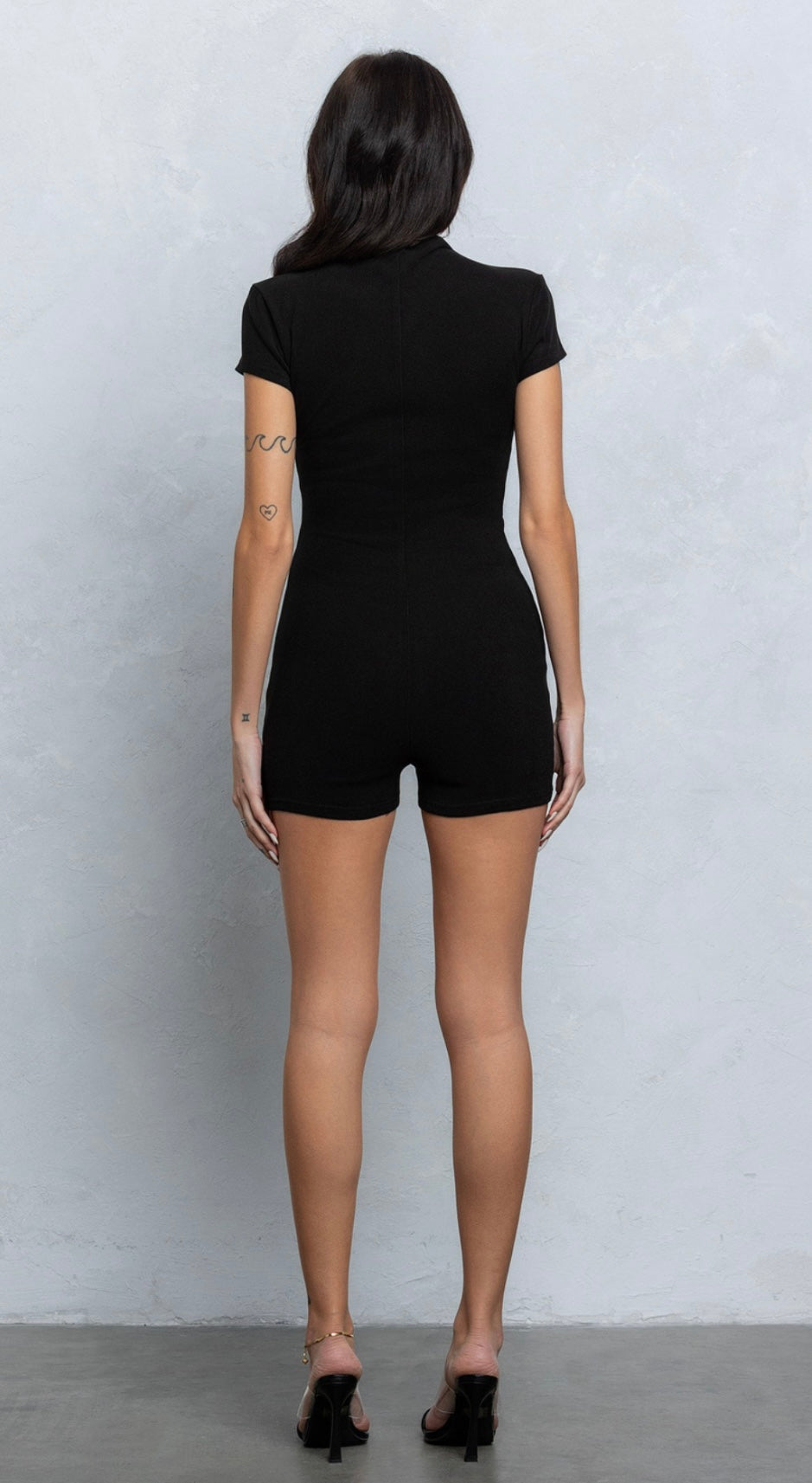 DALLAS ROMPER-BLACK