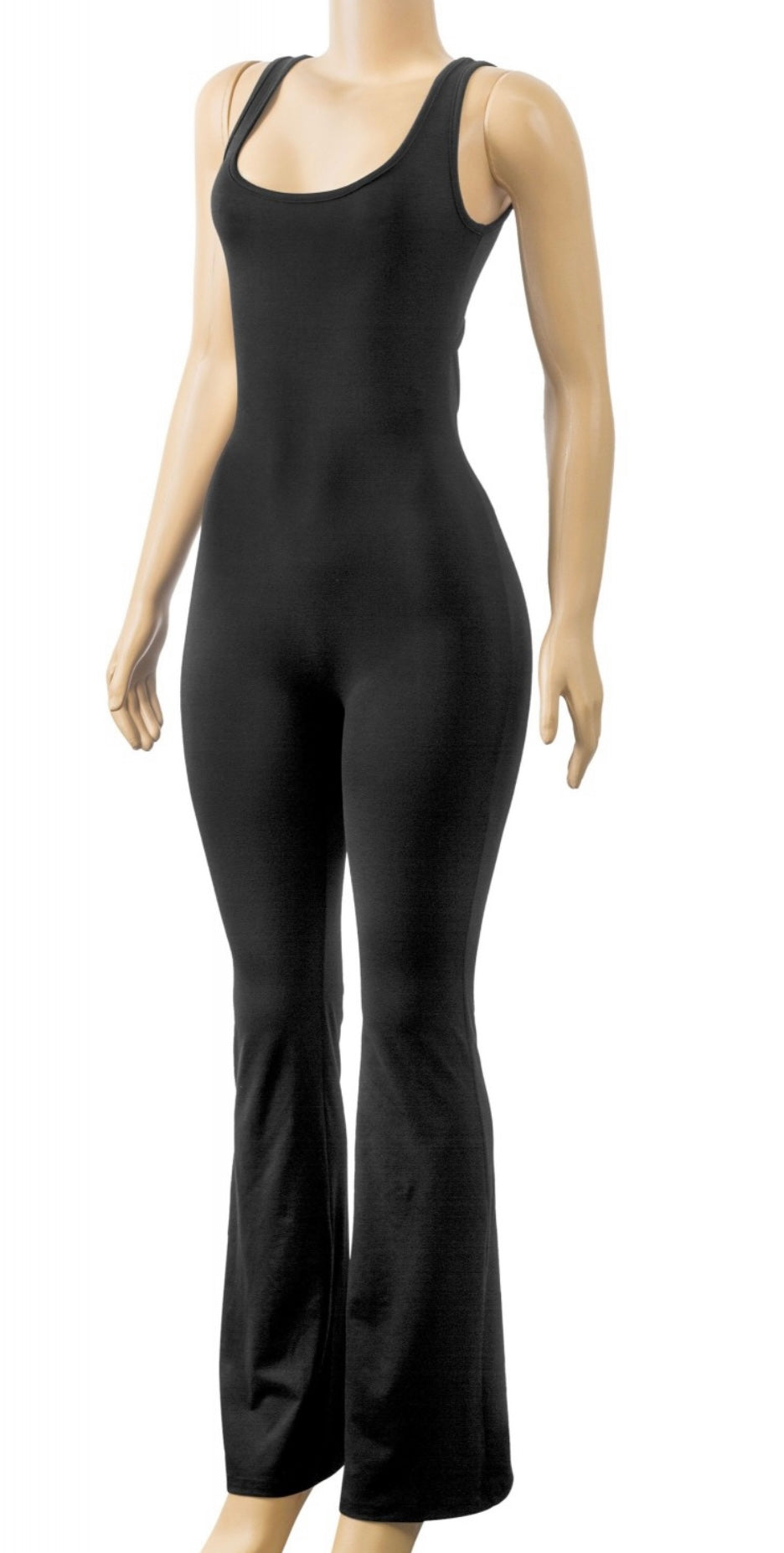 BACKSHOTS JUMPSUIT-CLASSIC BLACK