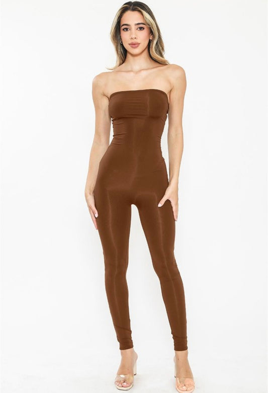 LYNN JUMPSUIT-TOFFEE