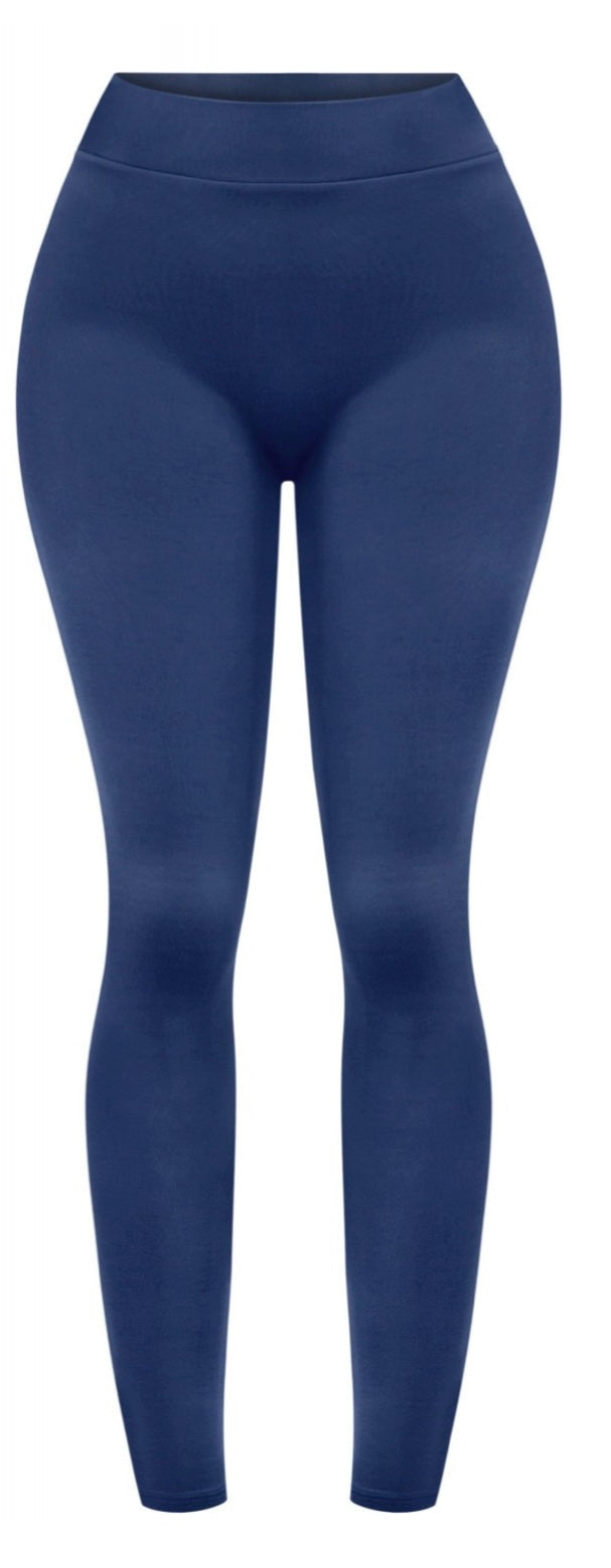 GISELLE HIGH WAISTED LEGGINGS-NAVY