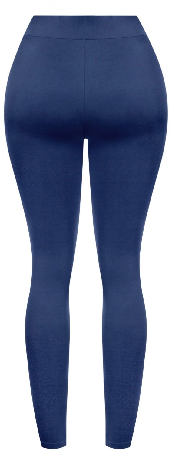 GISELLE HIGH WAISTED LEGGINGS-NAVY