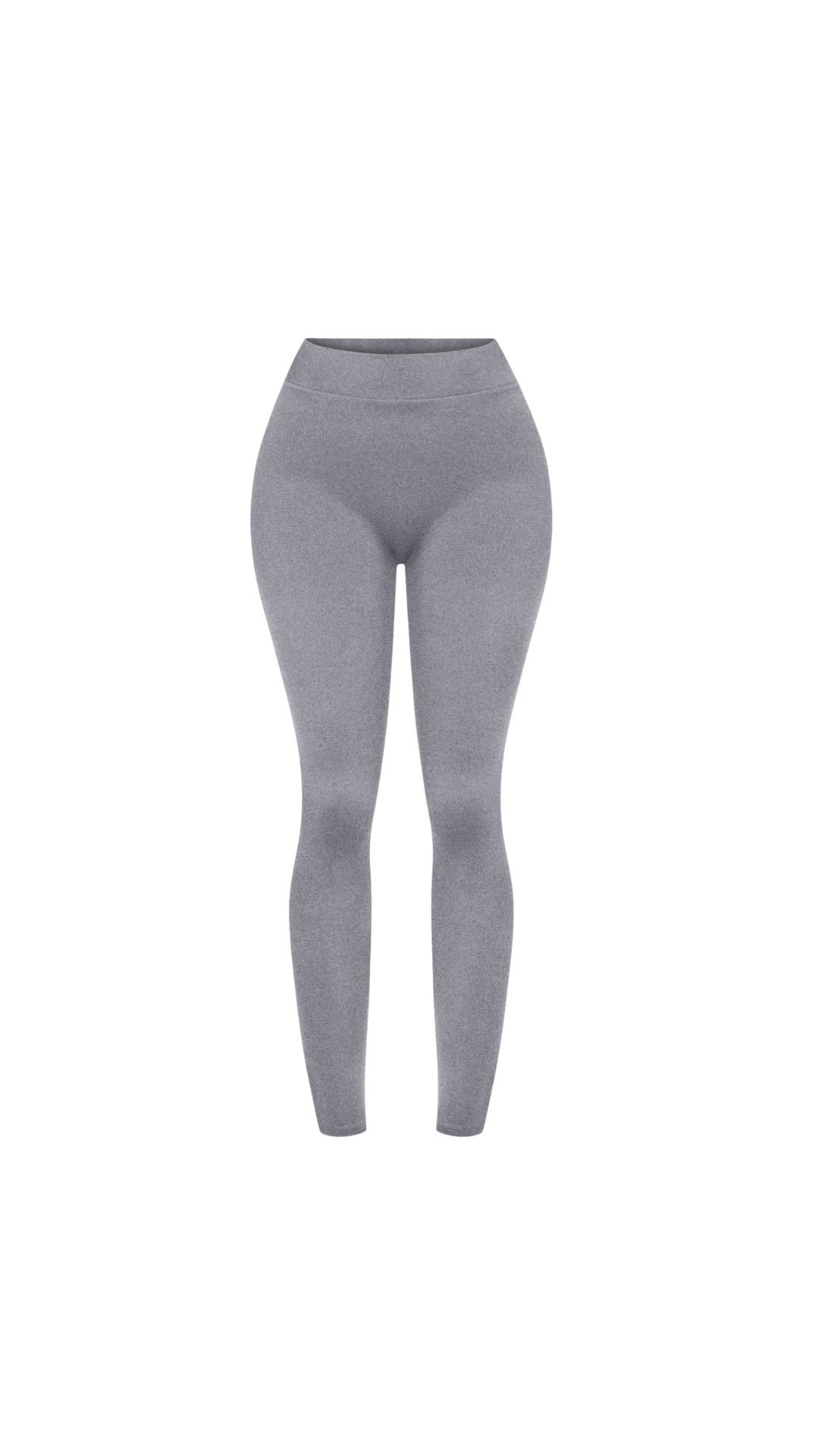 GISELLE HIGH WAISTED LEGGINGS-HEATHER GREY